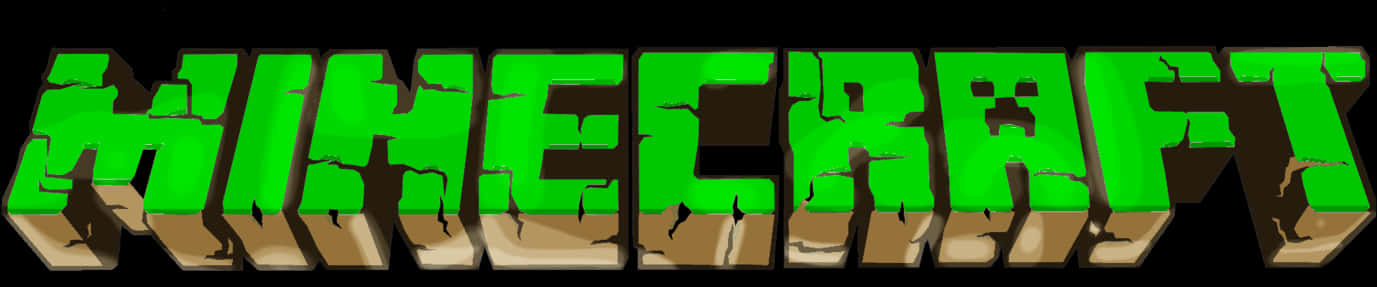 Minecraft 標誌綠色背景 壁紙