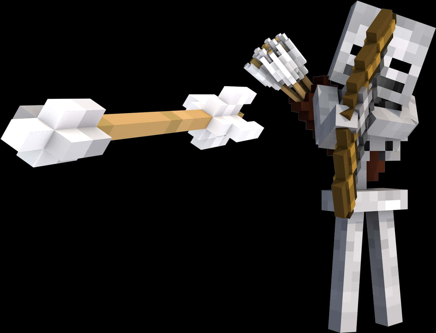 Minecraft 骷髏弓箭手 壁紙