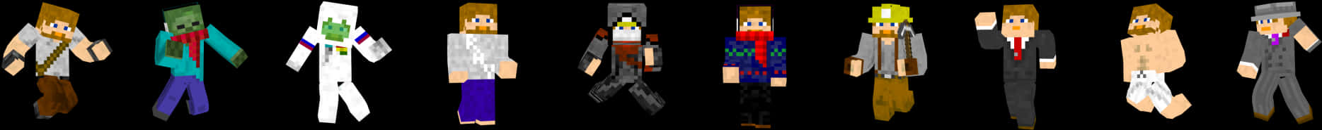 Minecraft 角色外觀展示 壁紙
