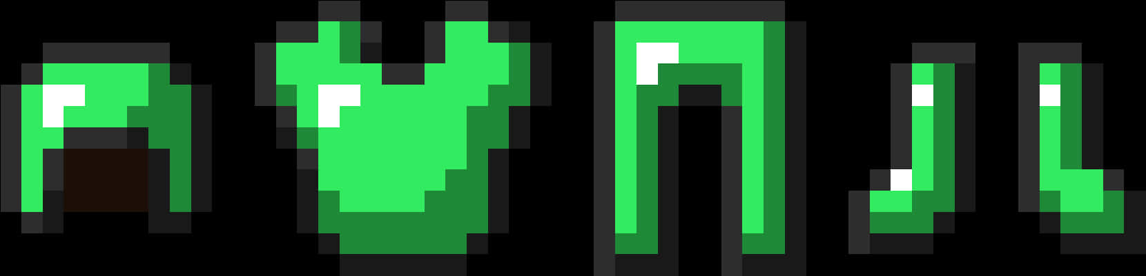 Minecraft 苦力怕角色皮膚部件 壁紙
