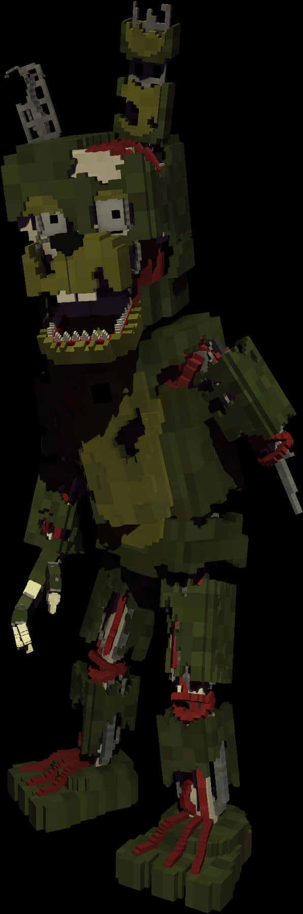 Minecraft 殭屍巨人渲染 壁紙