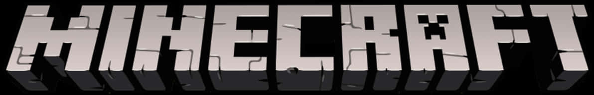 Minecraft Logo 3D立體效果 壁紙