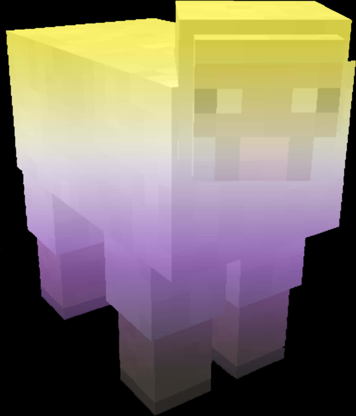 Minecraft：發光角色渲染 壁紙