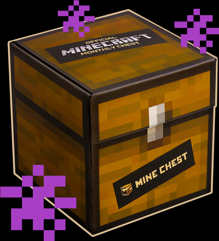 Minecraft 我的世界：礦物寶箱月訂閱盒 壁紙