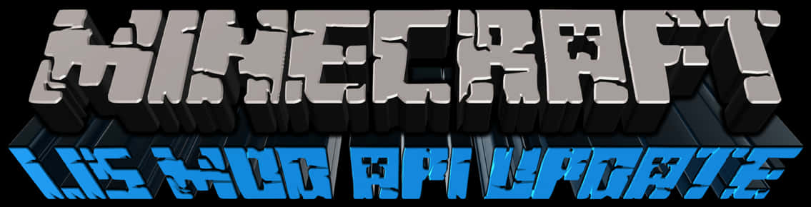 Minecraft 荒野更新標誌 壁紙