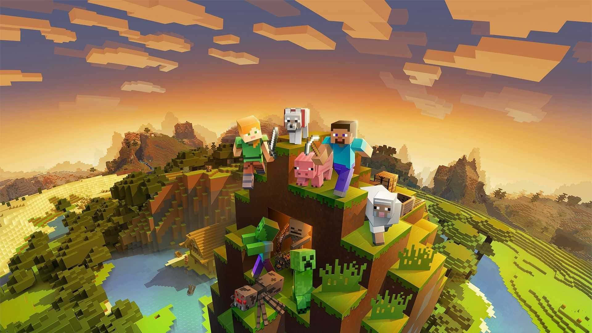 Minecraft 背景