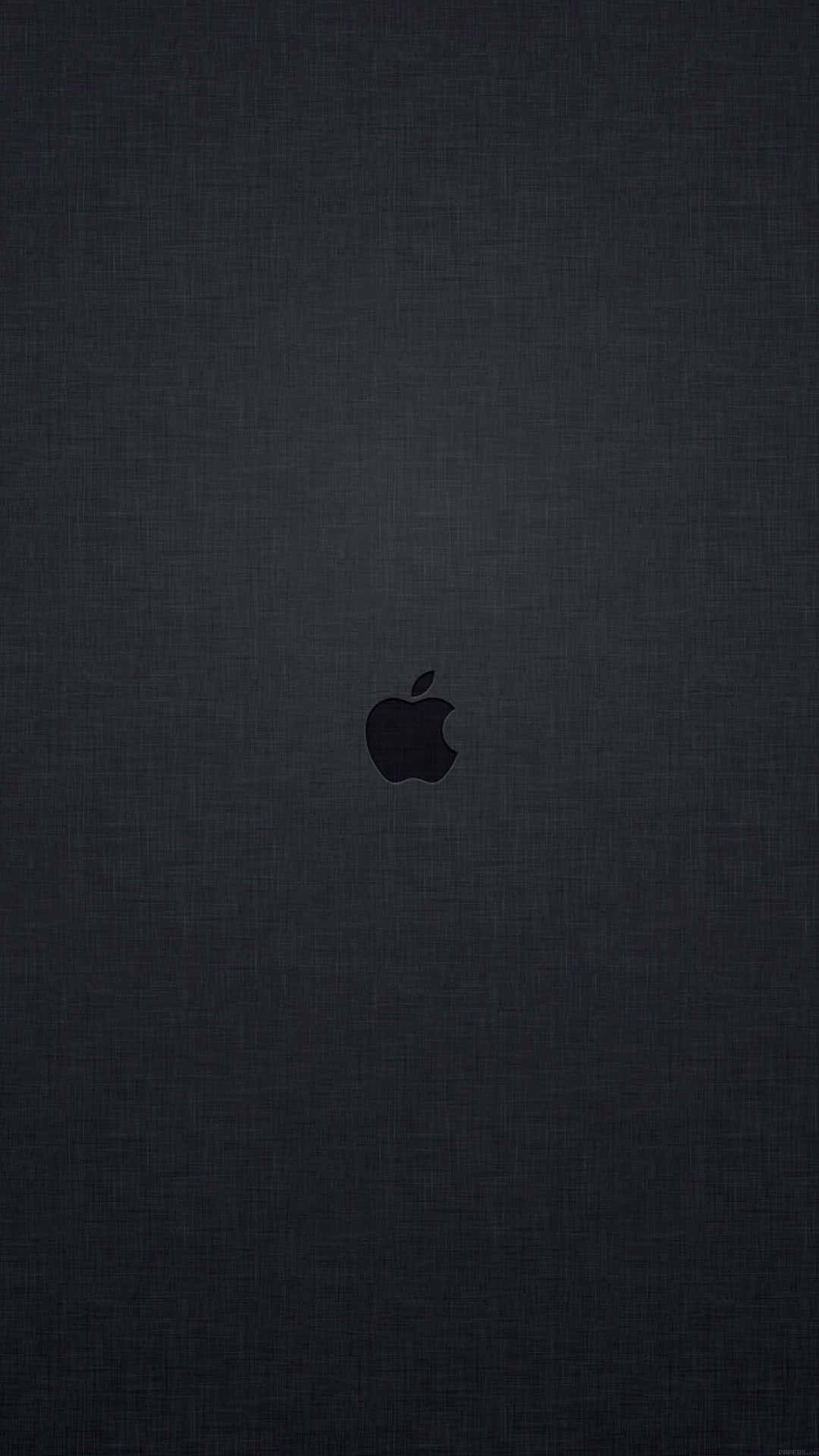深色紋理壁紙，中央有Apple標誌 — iPhone X 壁紙