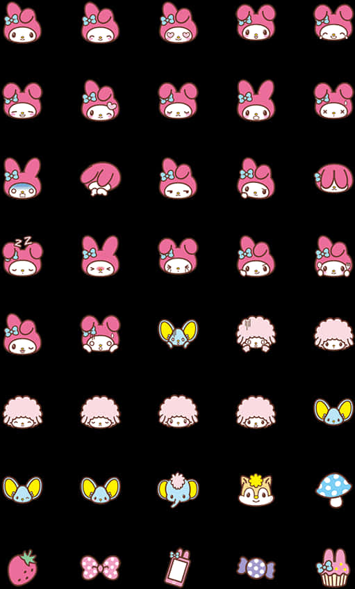 My Melody 及朋友圖案