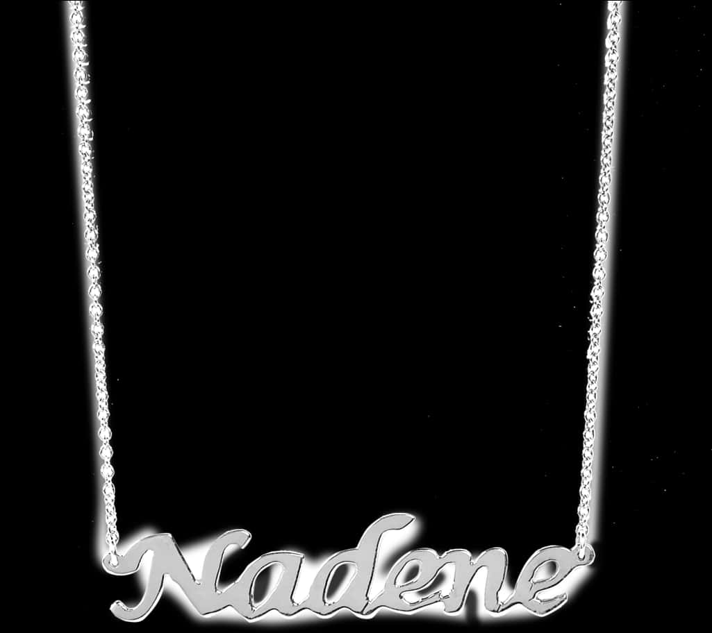 客製化 Nadene 姓名項鍊 壁紙