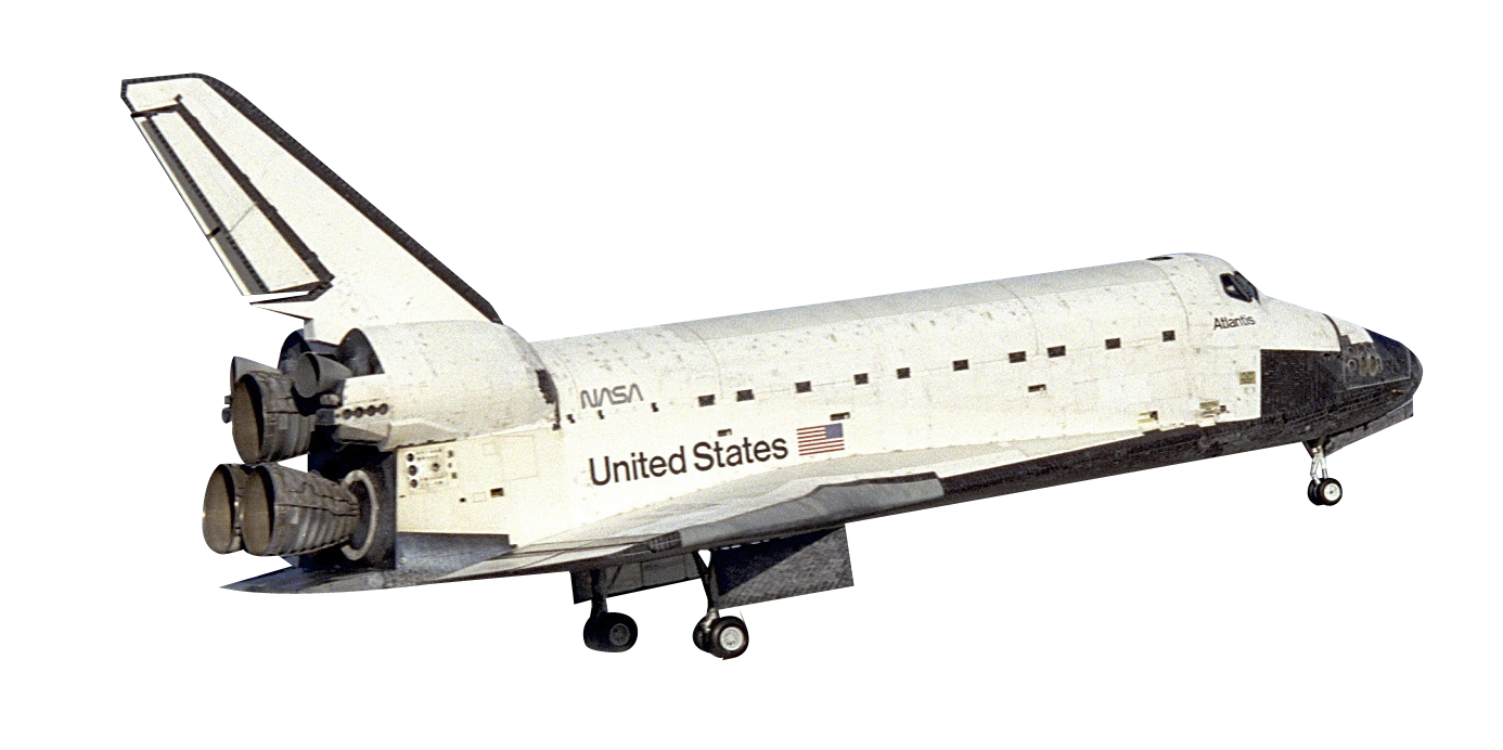 NASA 亞特蘭提斯號太空梭起落架展開 壁紙