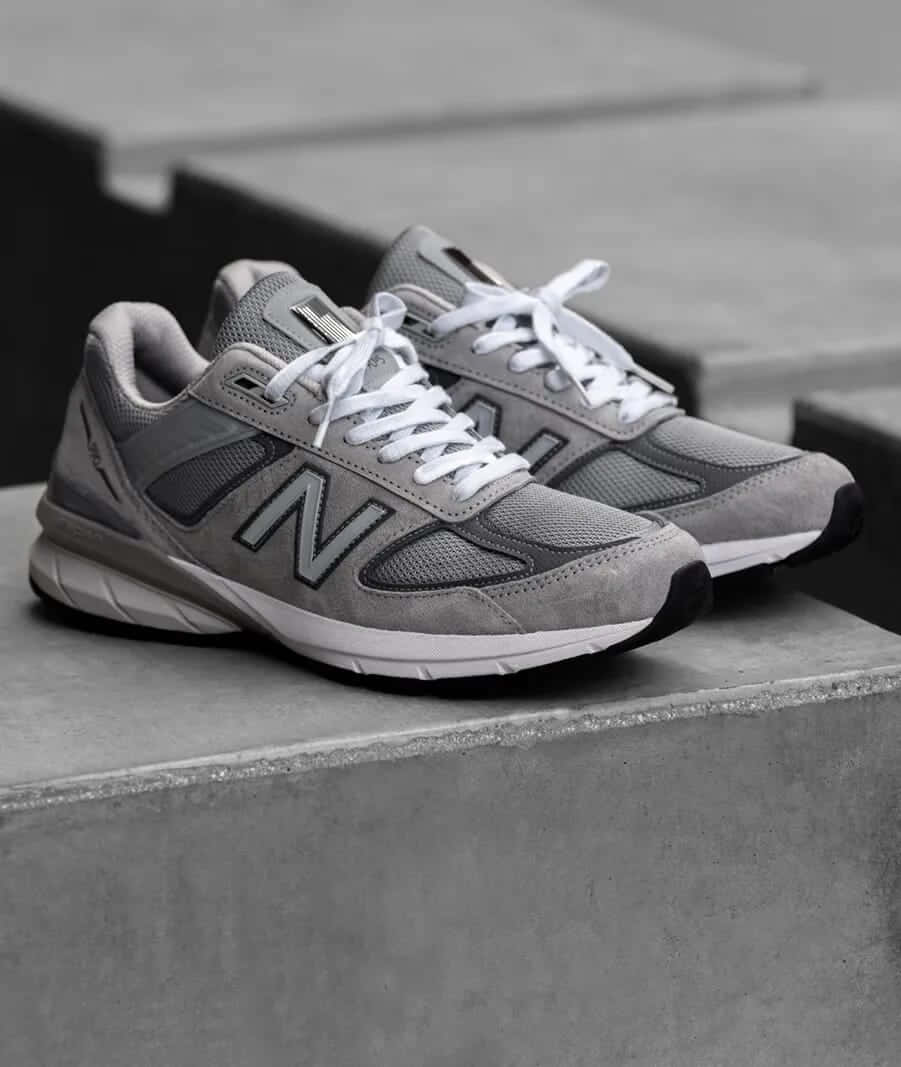 New Balance 990 灰色 壁紙