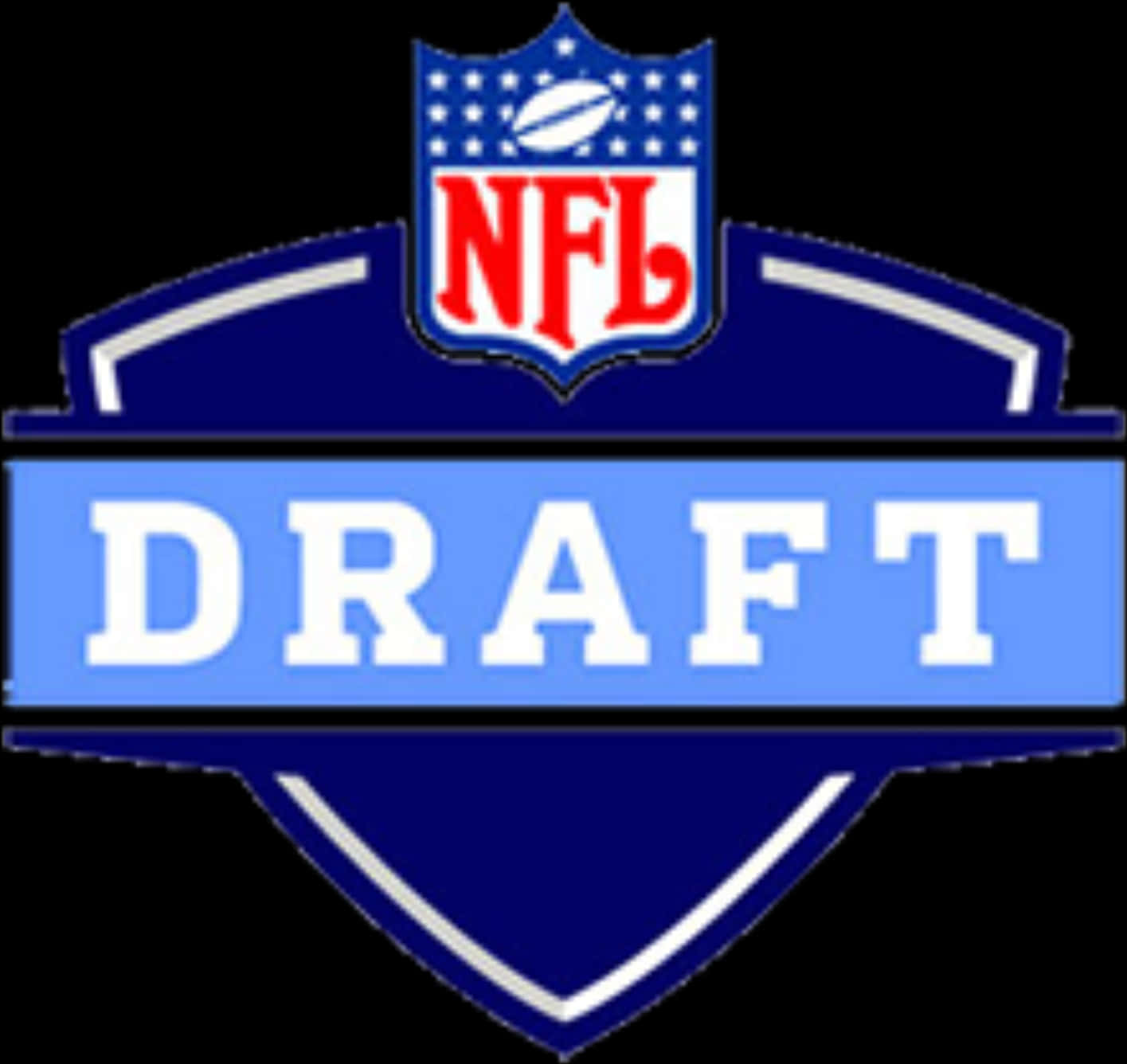 NFL 選秀標誌 藍與紅 壁紙