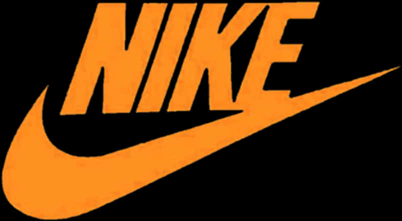 Nike 標誌橘色勾勾 壁紙