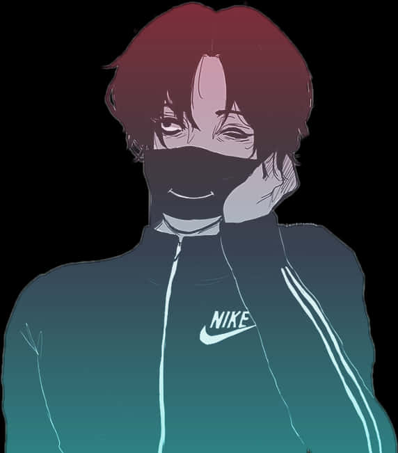 詭笑角色 Nike 毛衣 壁紙