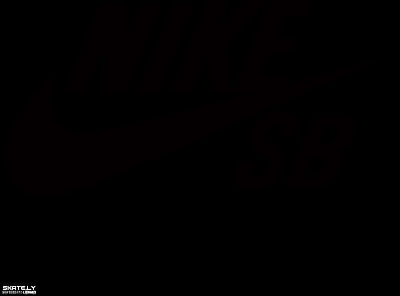 Nike S B 深色背景標誌 壁紙