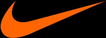 Nike Swoosh 標誌 橘色 壁紙