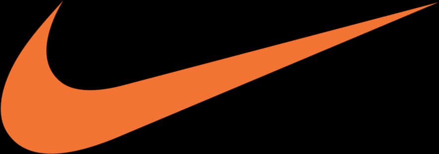 Nike Swoosh 標誌 橘色 壁紙