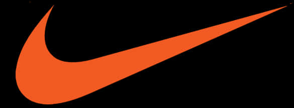 Nike Swoosh 標誌 橘色 壁紙