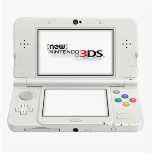 全新Nintendo 3DS白色開機畫面 壁紙