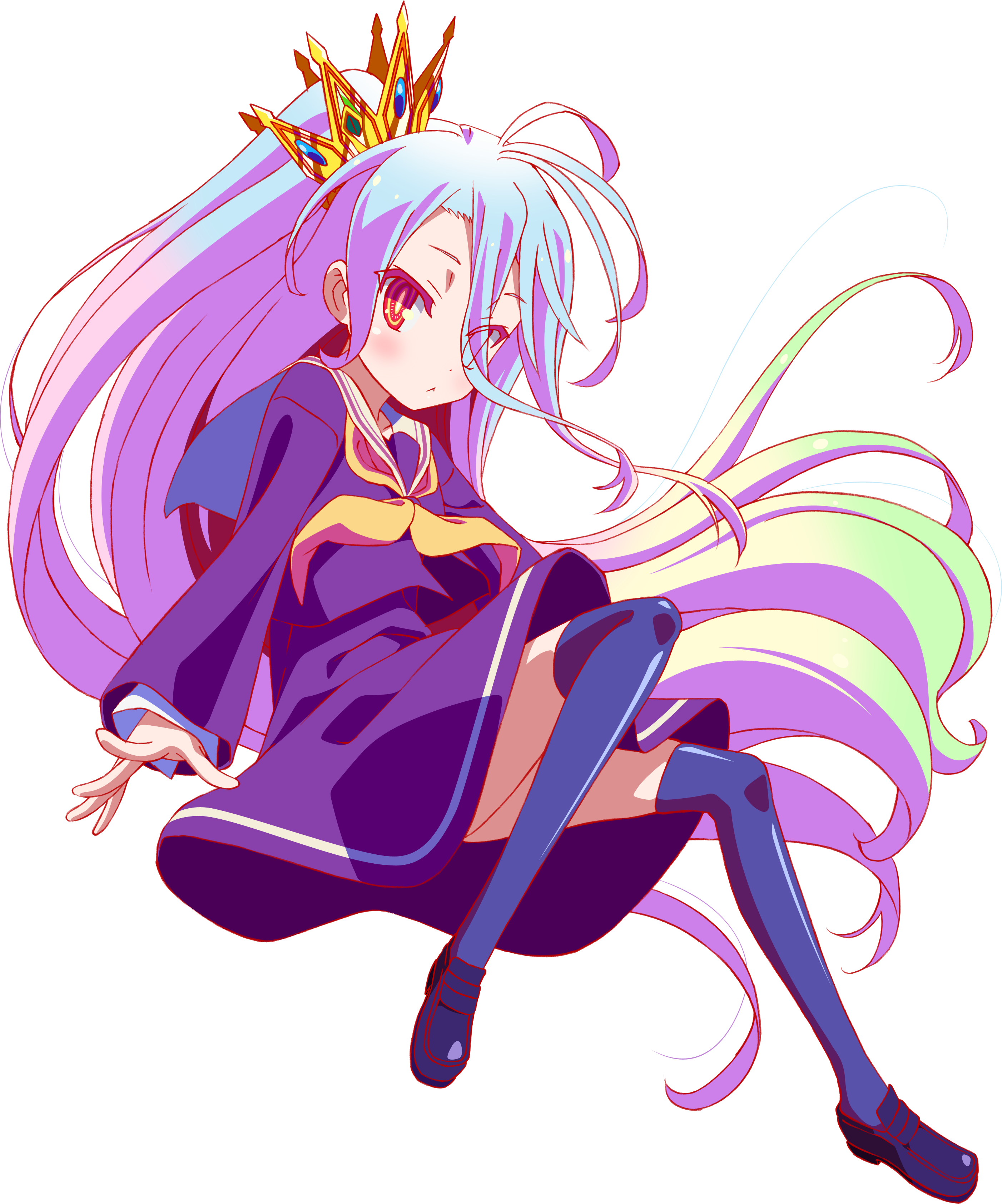 呈現《No Game No Life》：獻給所有人的遊戲 壁紙