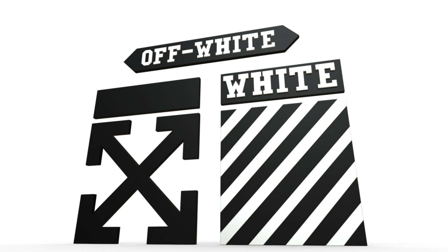 Off White 標誌背景 壁紙