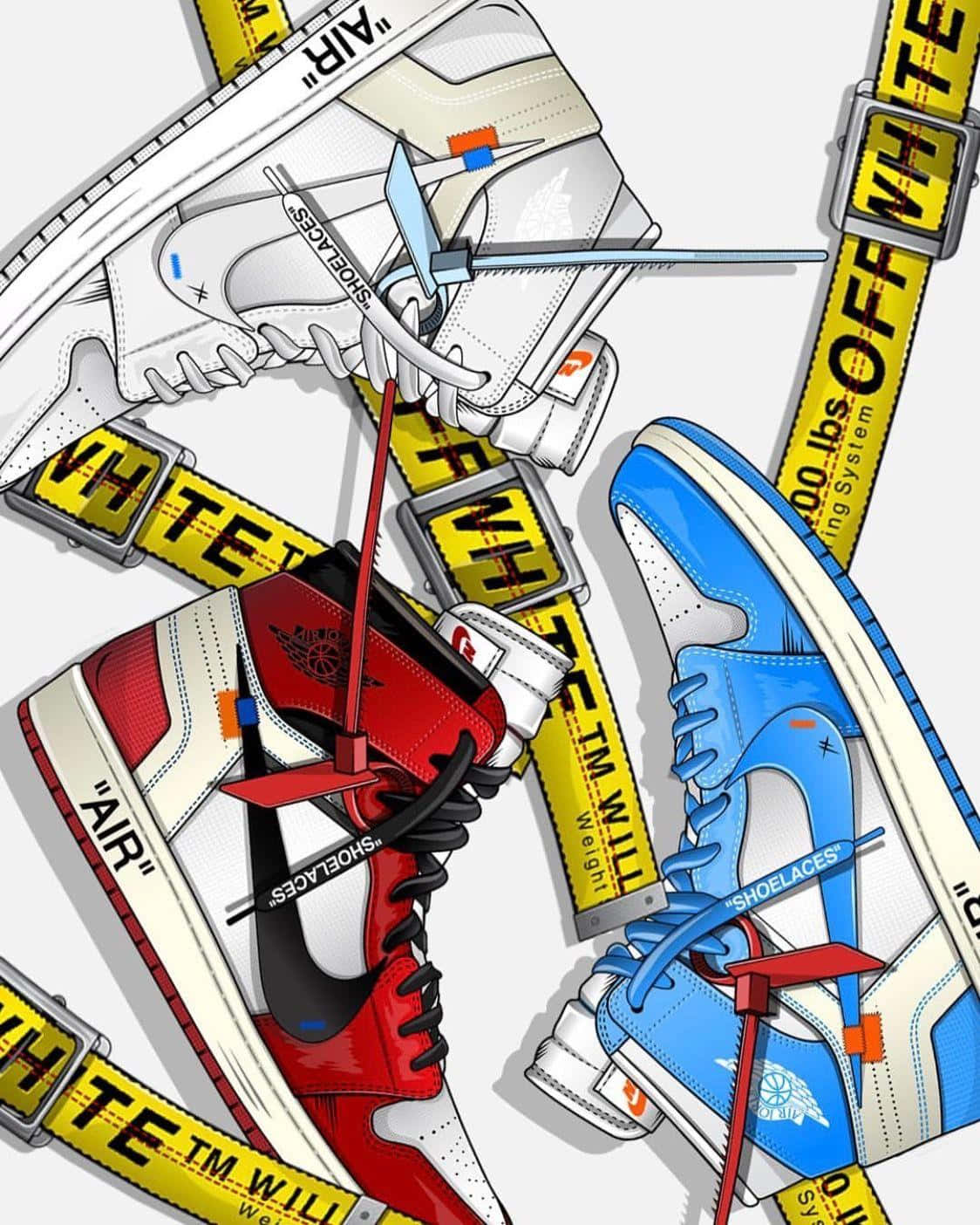 Off White 標誌背景 壁紙