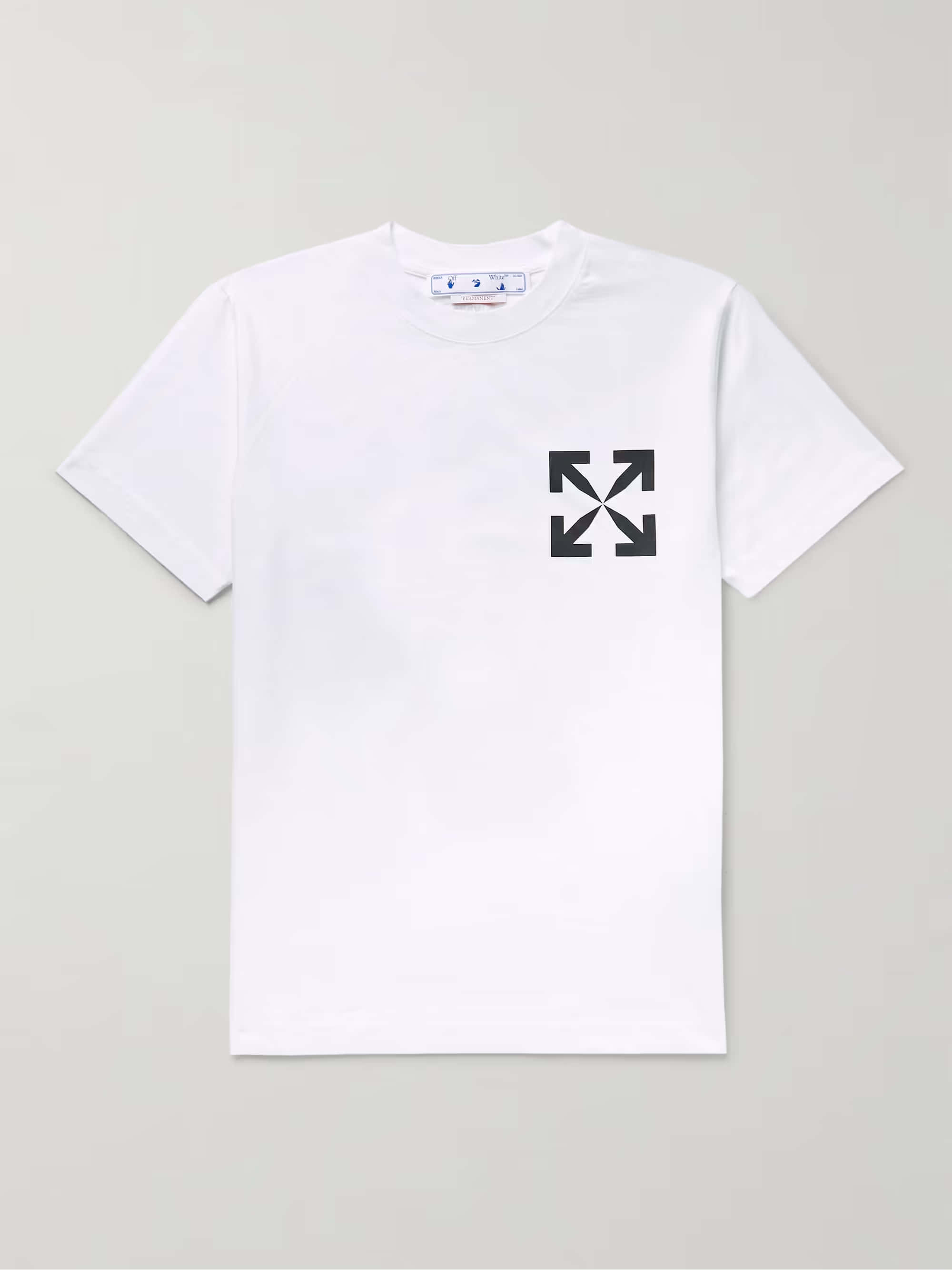 Off-White 箭頭棉質T恤 壁紙