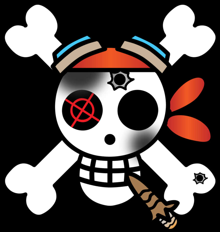 托拉法爾加·羅的海賊旗 - ONE PIECE 骷髏標誌 壁紙