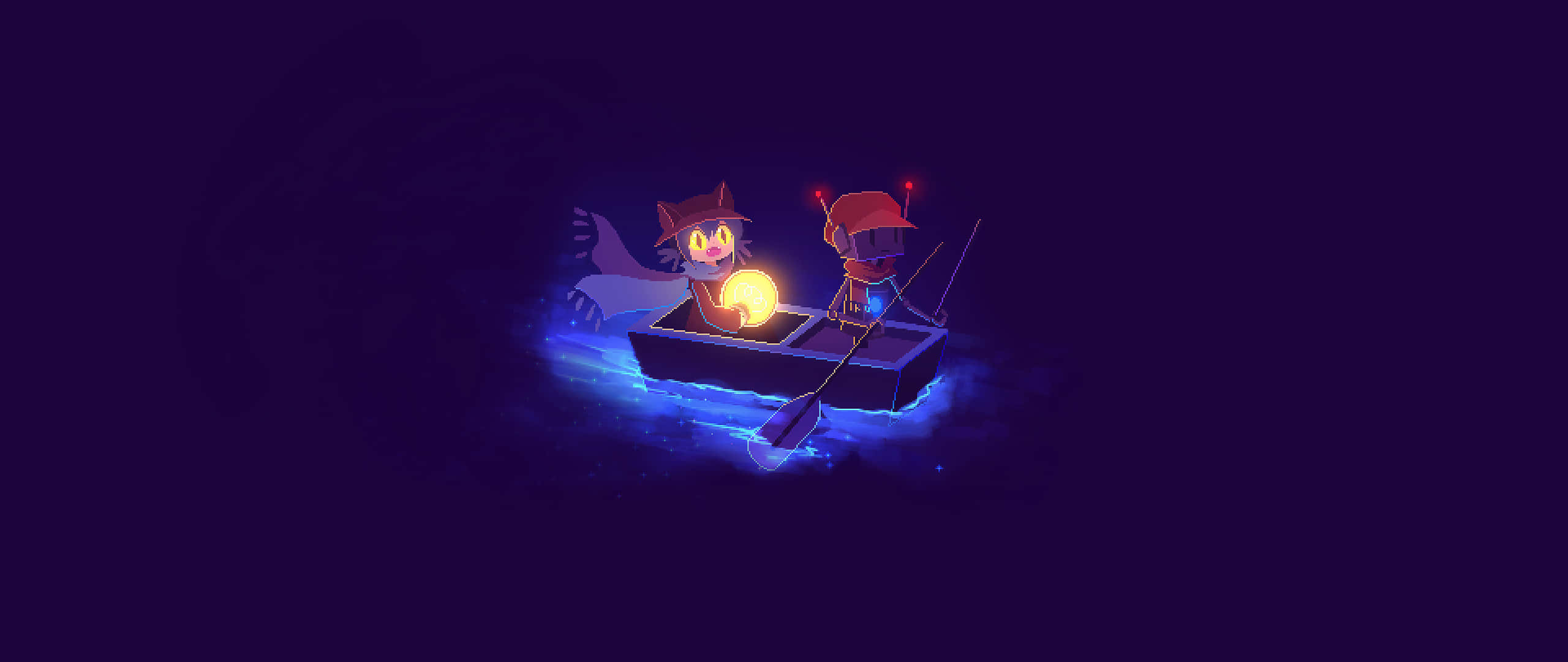 OneShot 遊戲藝術 2560x1080 壁紙
