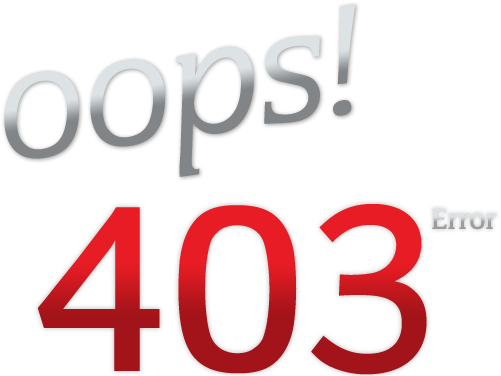 Oops 錯誤403 壁紙