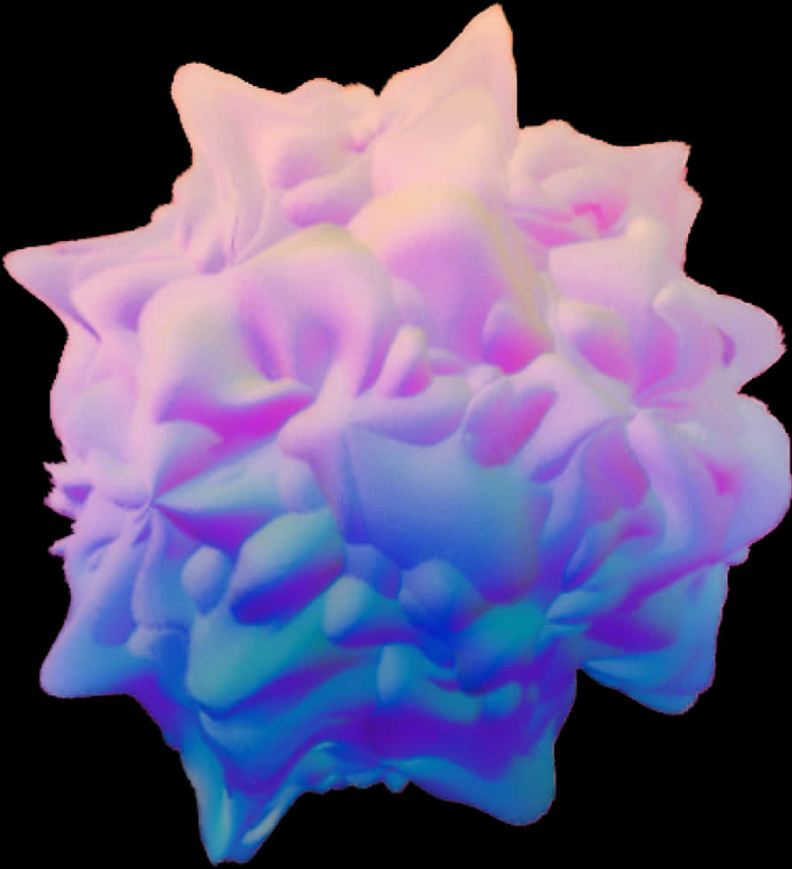 柔霧雲朵的 Pastel 風景 壁紙