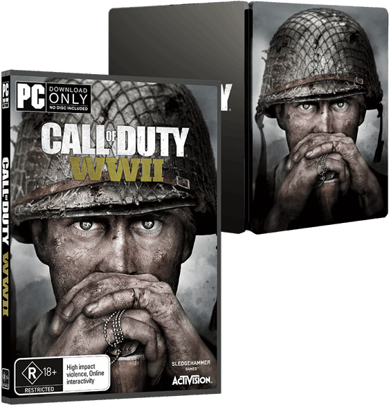 決勝時刻：二戰 PC 遊戲封面 壁紙