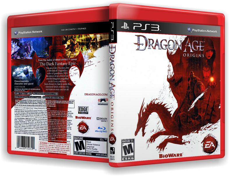 龍騰世紀：起源 PlayStation 3 遊戲封面 壁紙