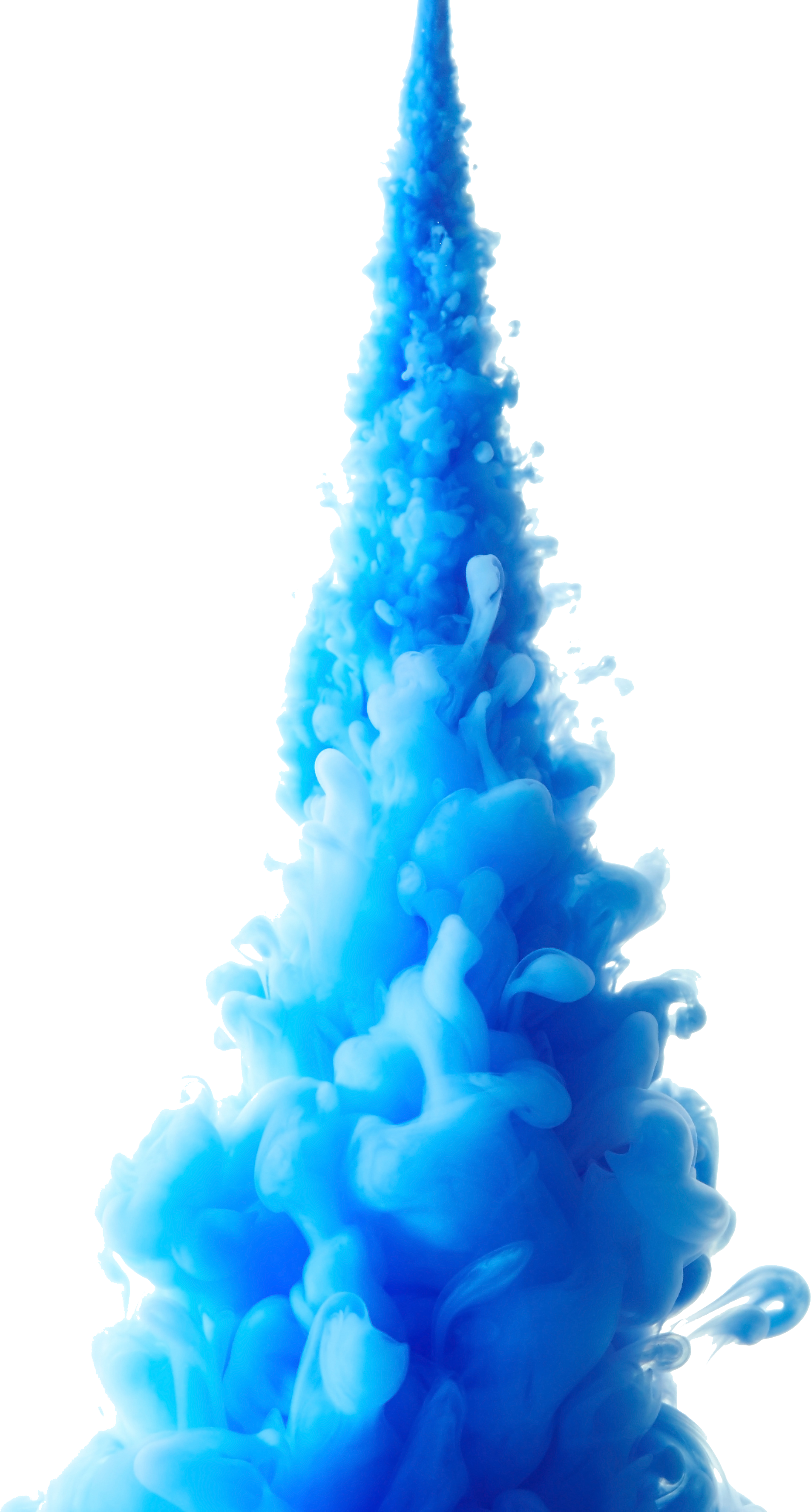 藍色煙霧優雅.PNG 壁紙