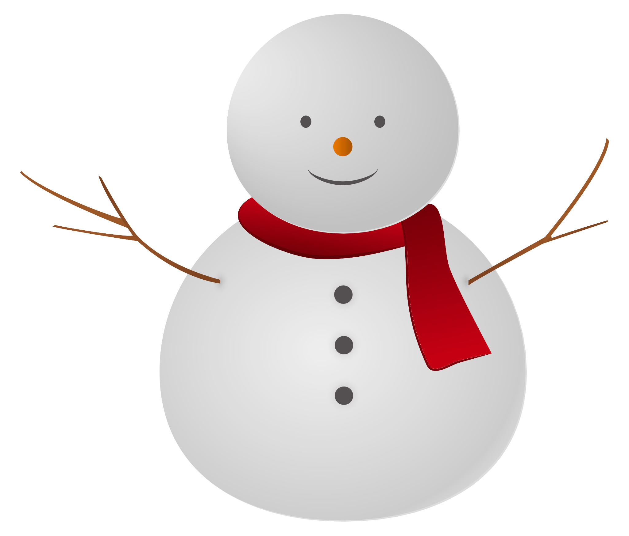 歡樂雪人插畫.PNG 壁紙