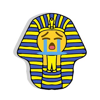 哭泣法老表情符號混合圖.PNG 壁紙