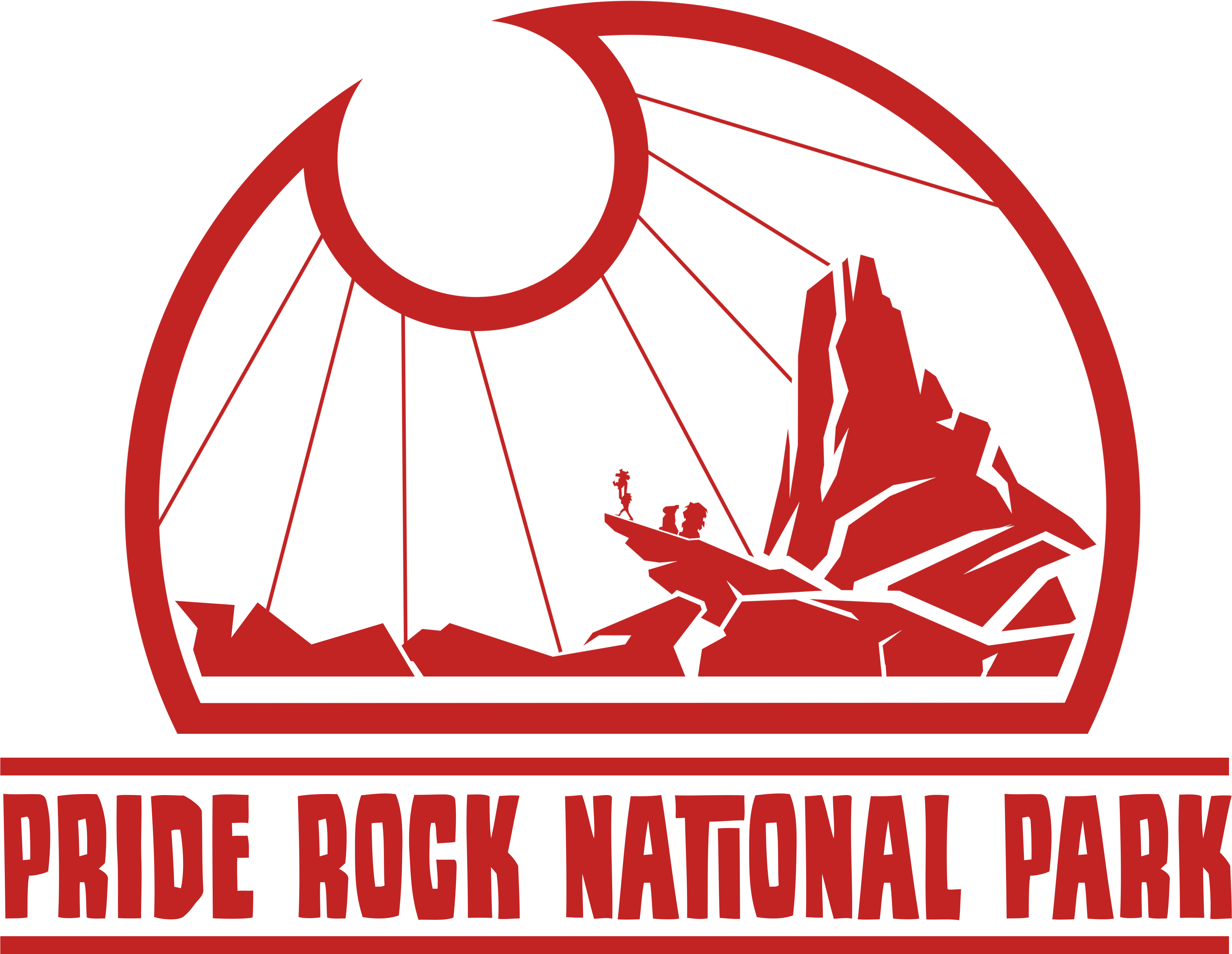 Pride Rock 國家公園標誌 壁紙