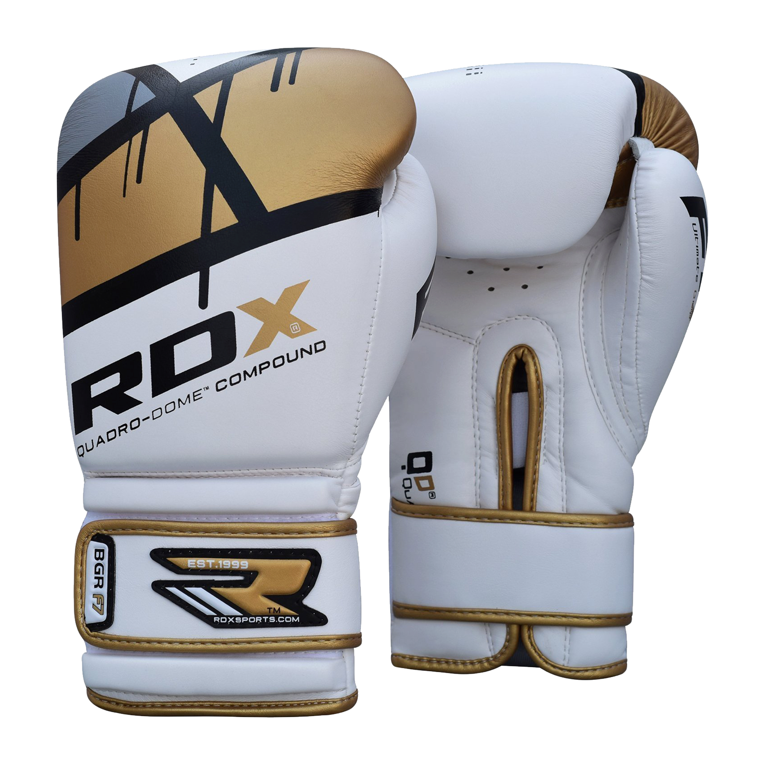 金色與白色拳擊手套 R D X 壁紙