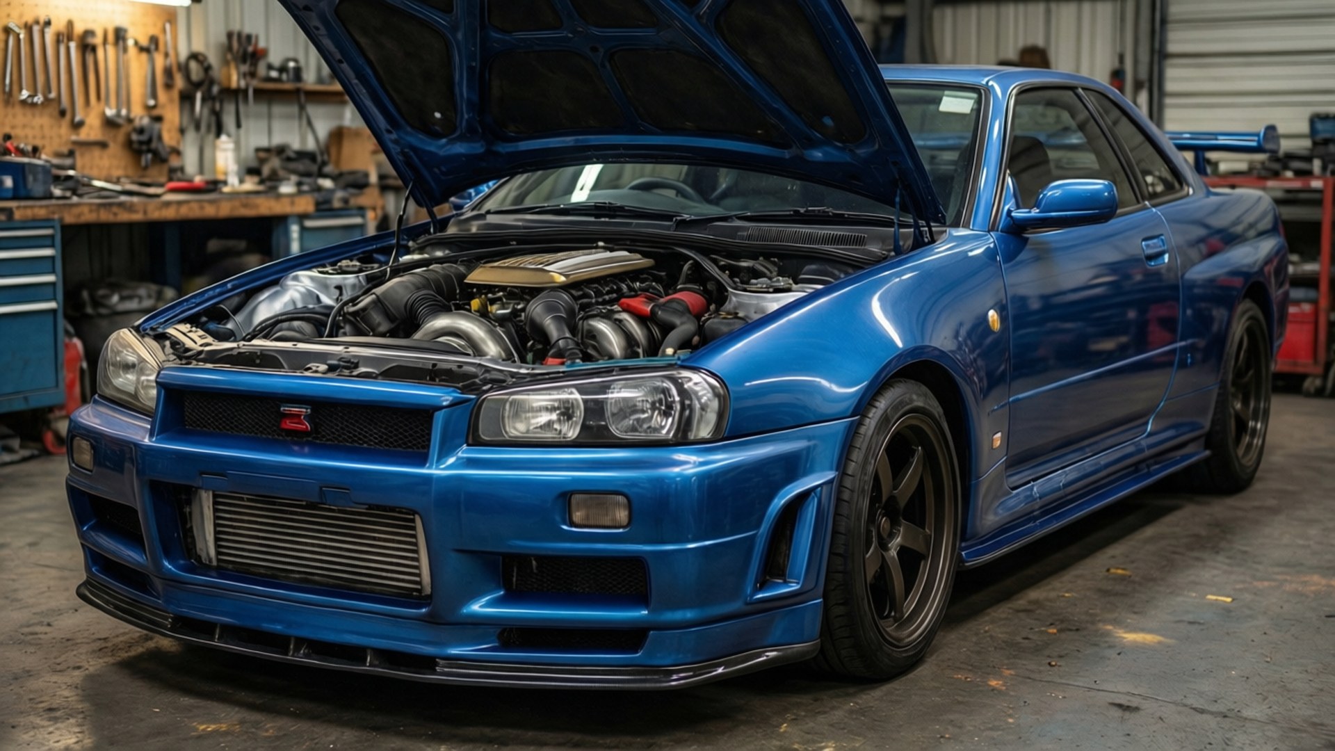 R33引擎室細節 壁紙