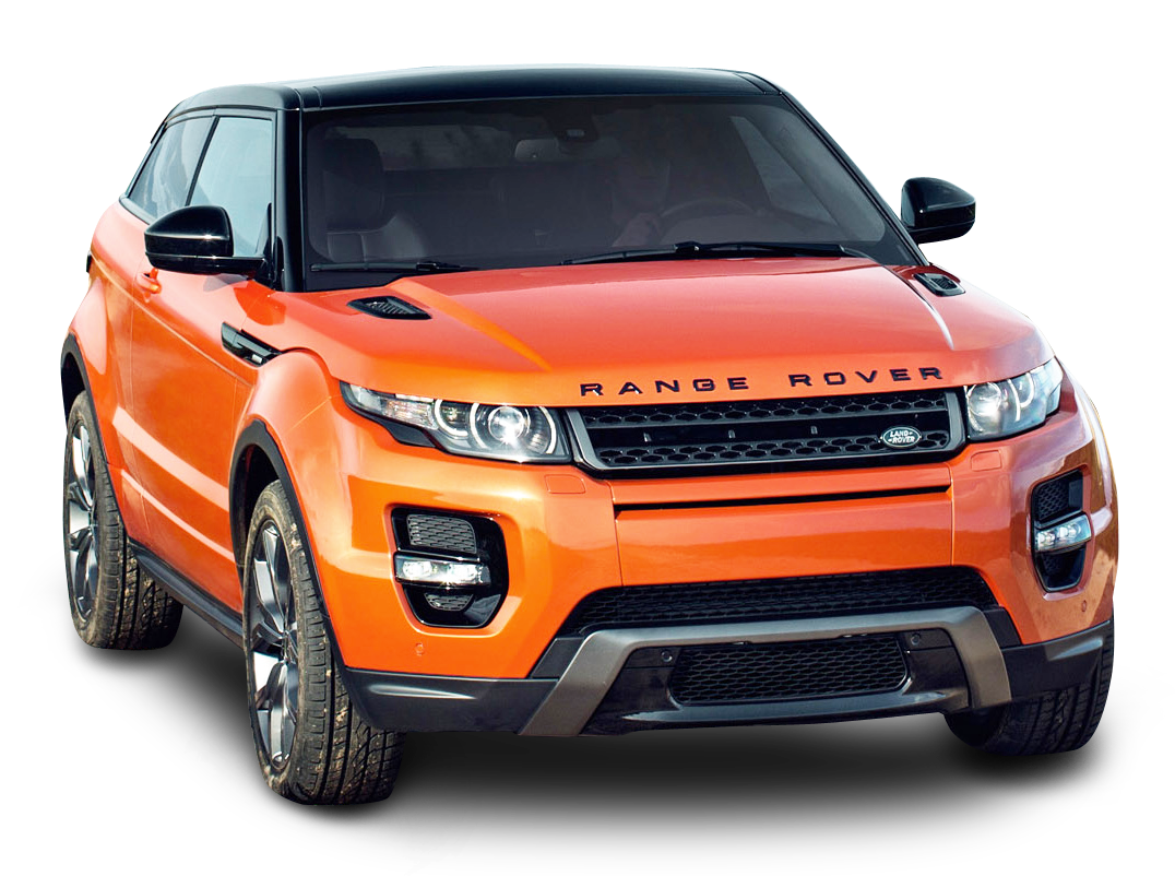 橘色Range Rover Evoque 壁紙