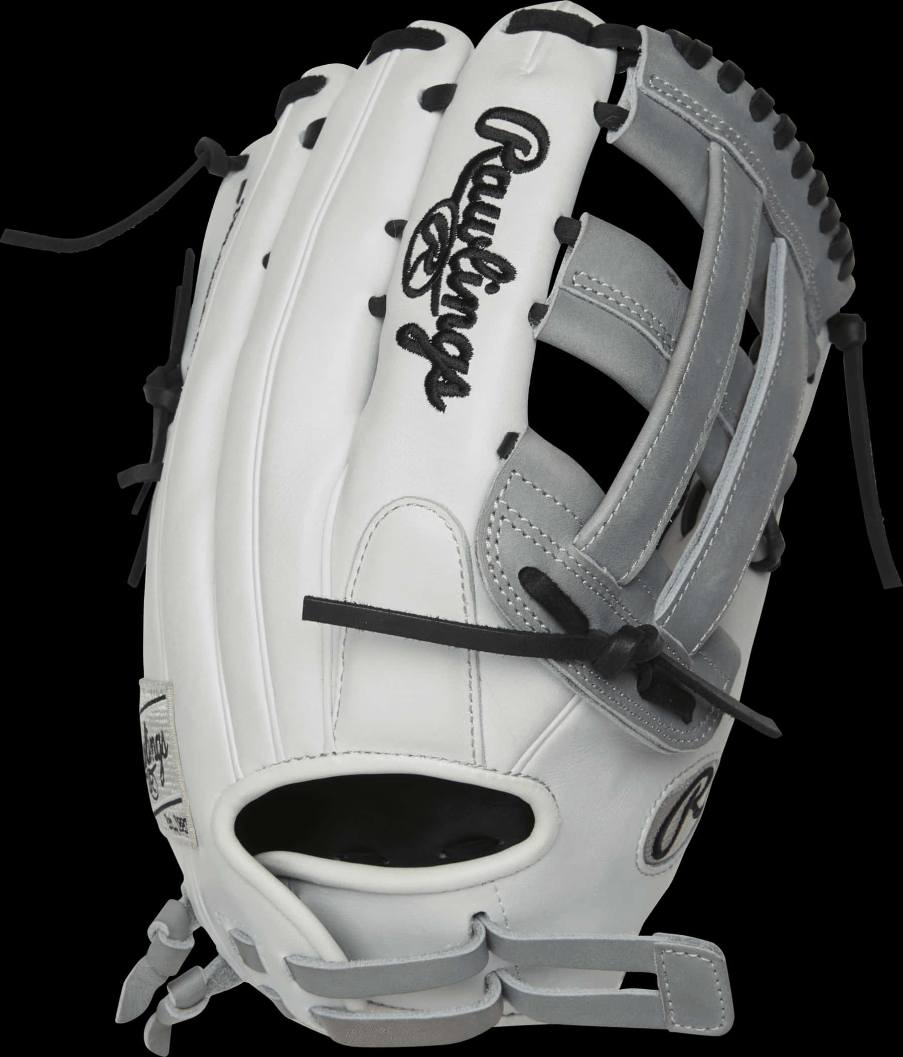 白色壘球手套 Rawlings 壁紙
