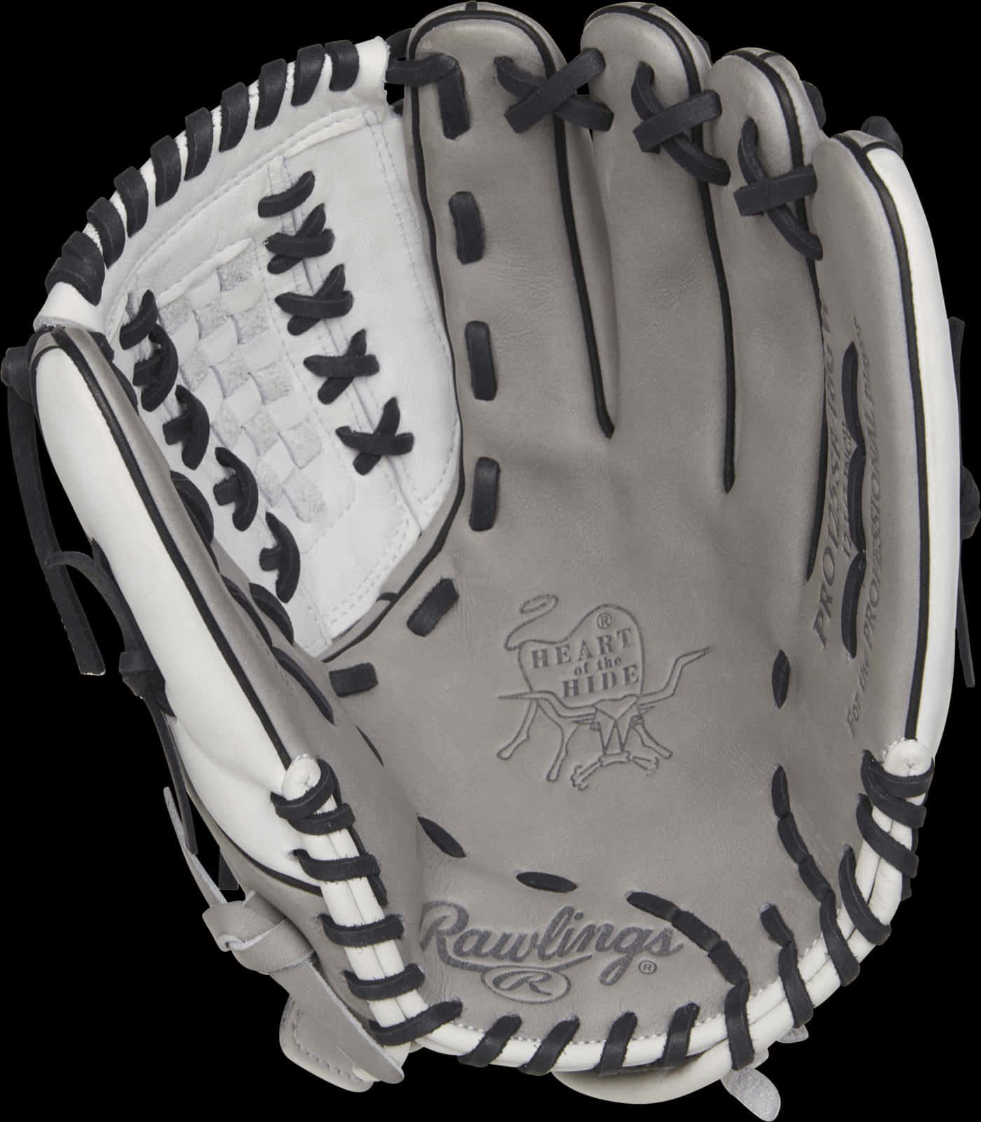 Rawlings 壘球手套 灰黑 壁紙