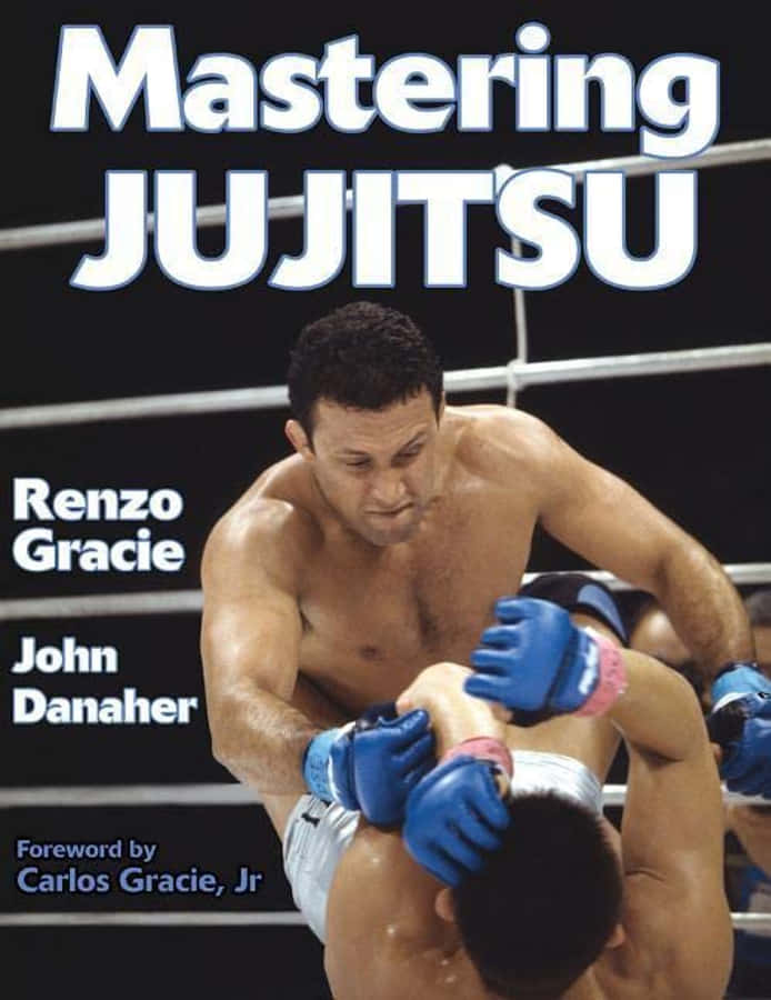 WWE 桌布 壁紙 — Renzo Gracie 在明亮的燈光下，於摔角場內對對手施展強力的柔術鎖喉技。