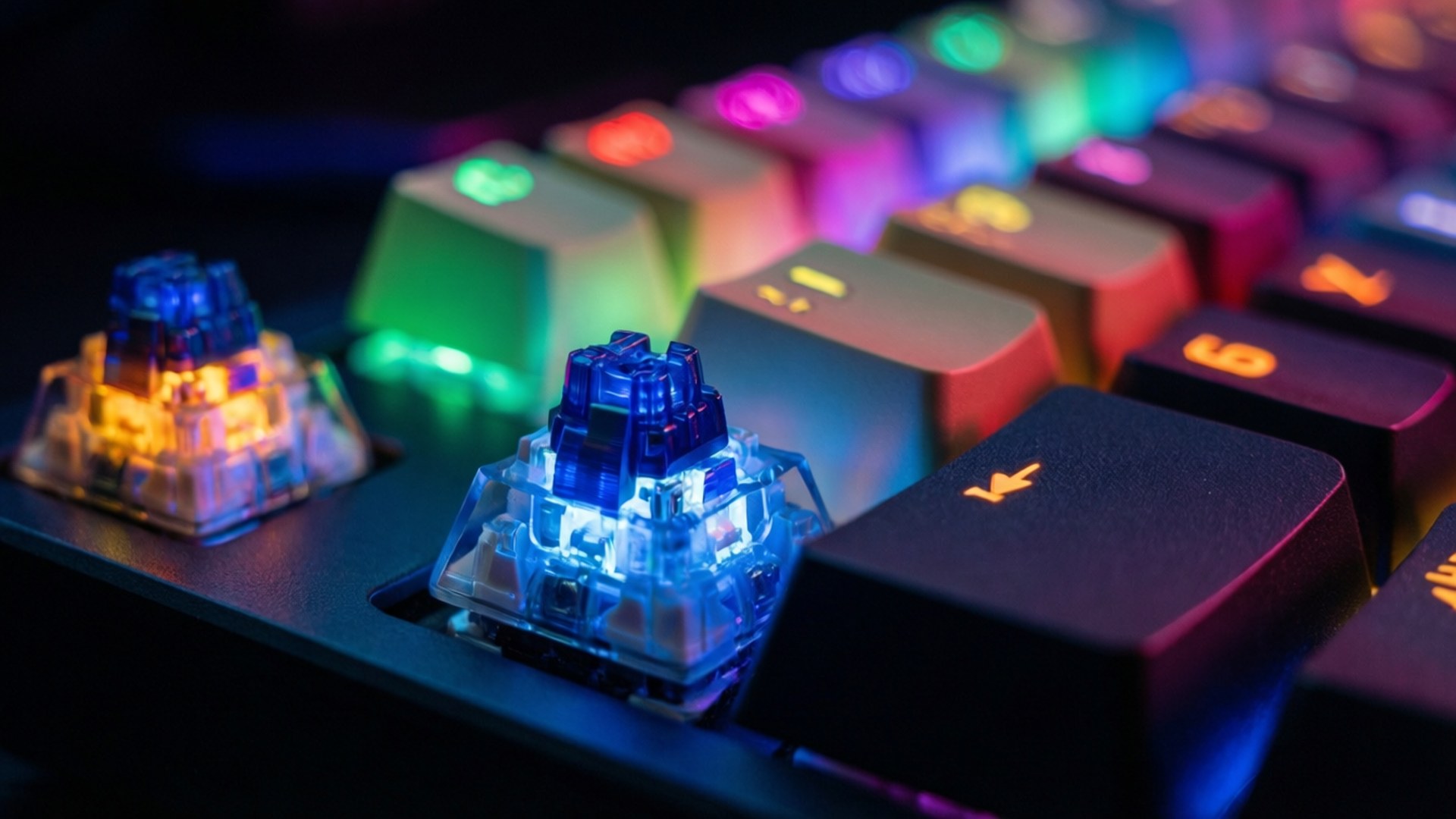 RGB 光譜光暈 壁紙