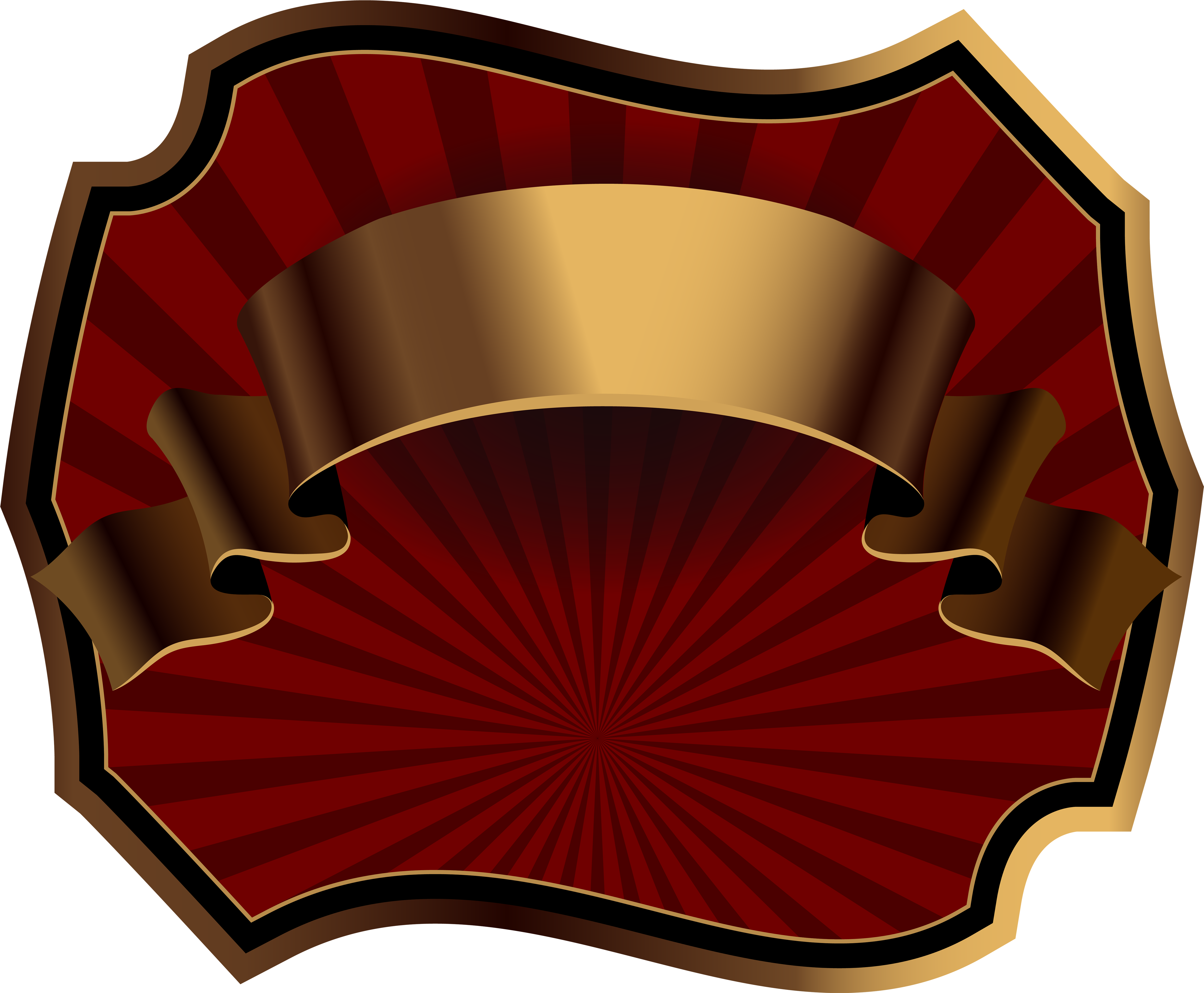 Roblox 金色紅色徽章設計 壁紙