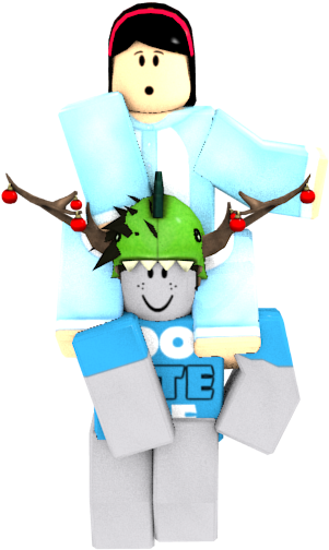 Roblox角色節慶服裝馴鹿帽 壁紙