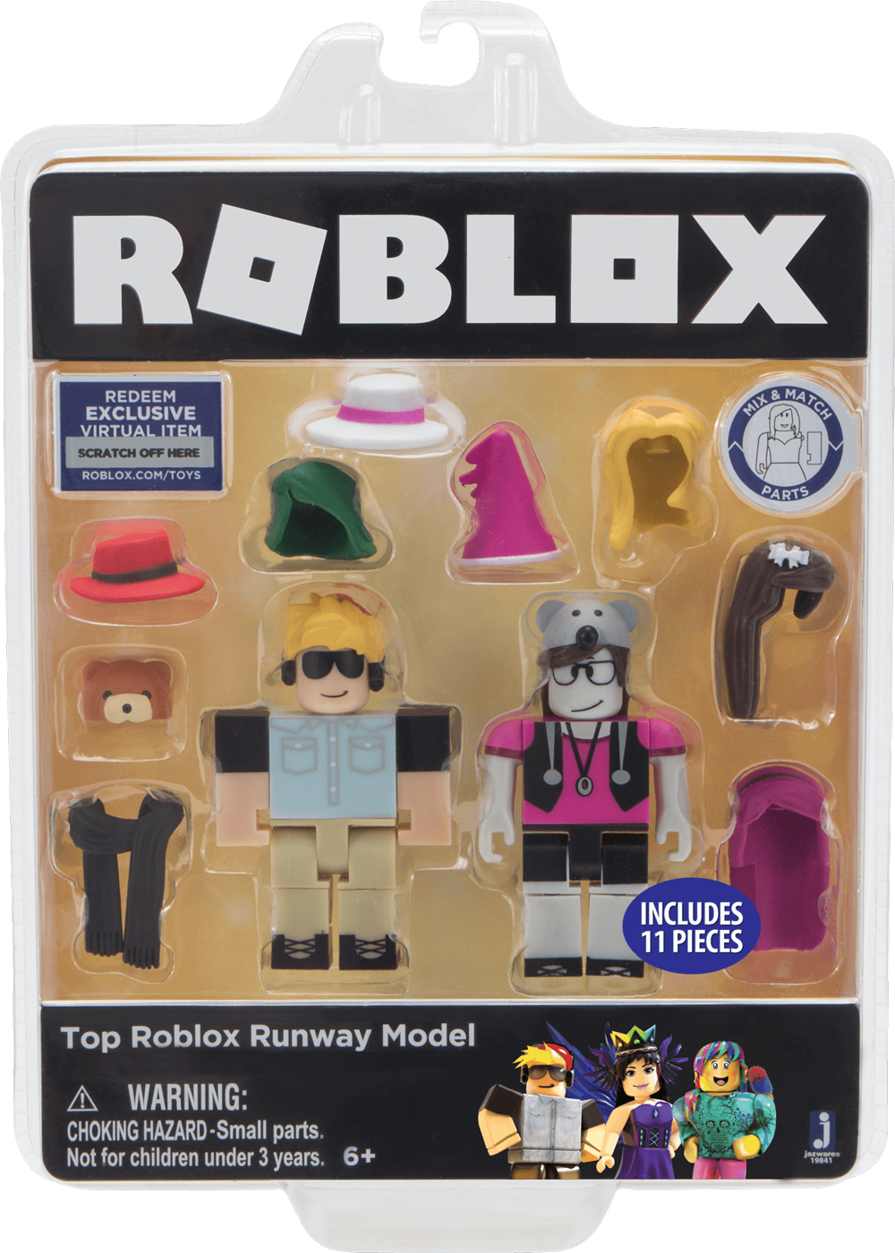 Roblox 頂級伸展台模特兒玩具包 壁紙