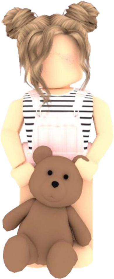 Roblox 角色抱著泰迪熊 壁紙