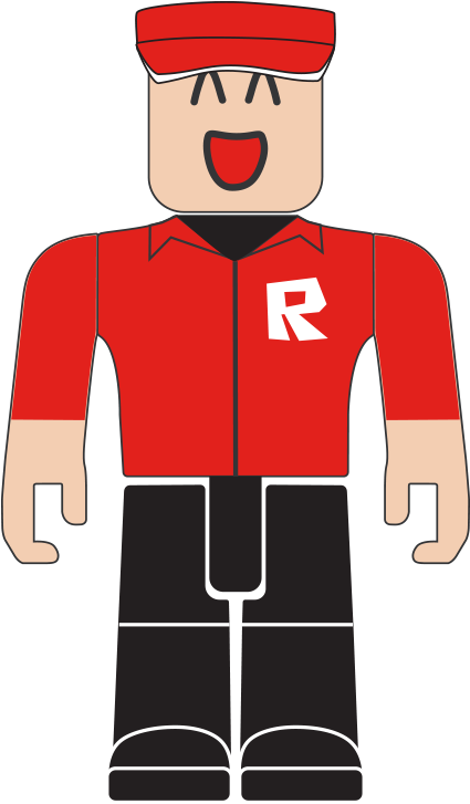 Roblox 角色紅衣 R 標誌 壁紙