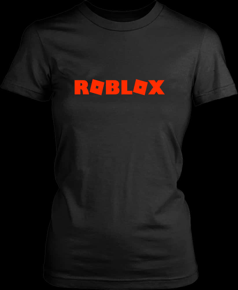 Roblox 標誌黑色T恤 壁紙